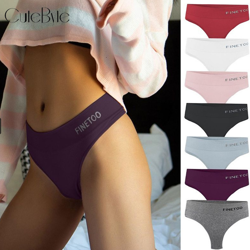CuteByte Calcinha De Algodão De Cintura Alta Para Mulher Tanga Yoga Lingerie Conforto Roupa Interior Calças Esportivas