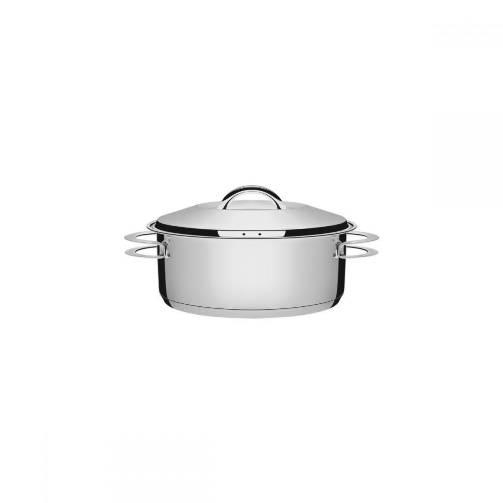 Caçarola De Inox Solar 1,4l Com 2 Alças E Tampa Tramontina 62503/160 - Home & Living