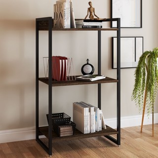 Estante para Livros Industrial Aço 3 Prateleiras em Oferta na Shopee