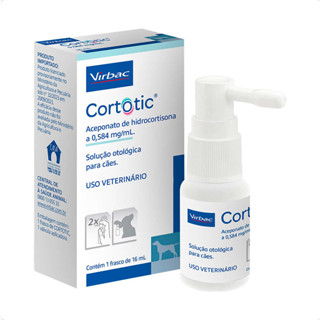 Cortotic Virbac Solução Otológica para Cães - 16ml em Oferta na Shopee