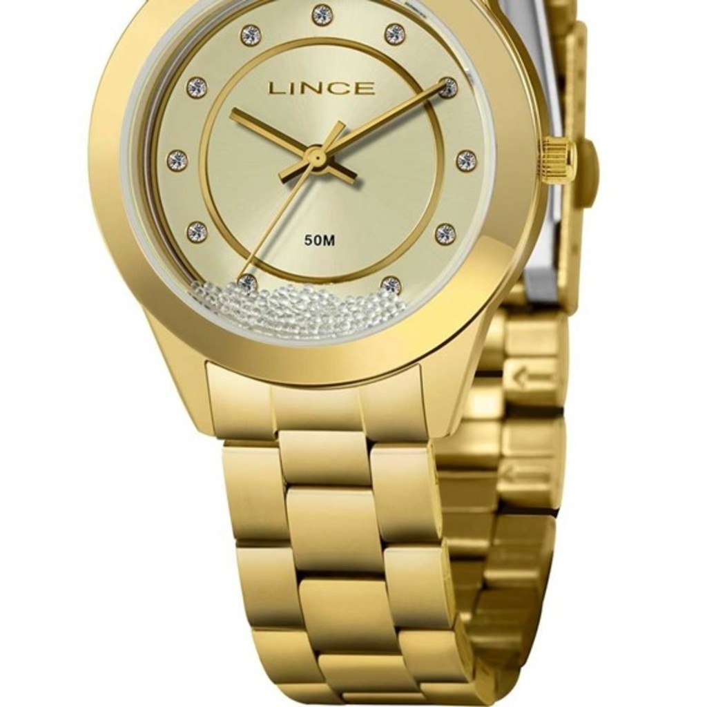 RELÓGIO LINCE FEMININO DOURADO LRG4733L34 C1KX - Watches
