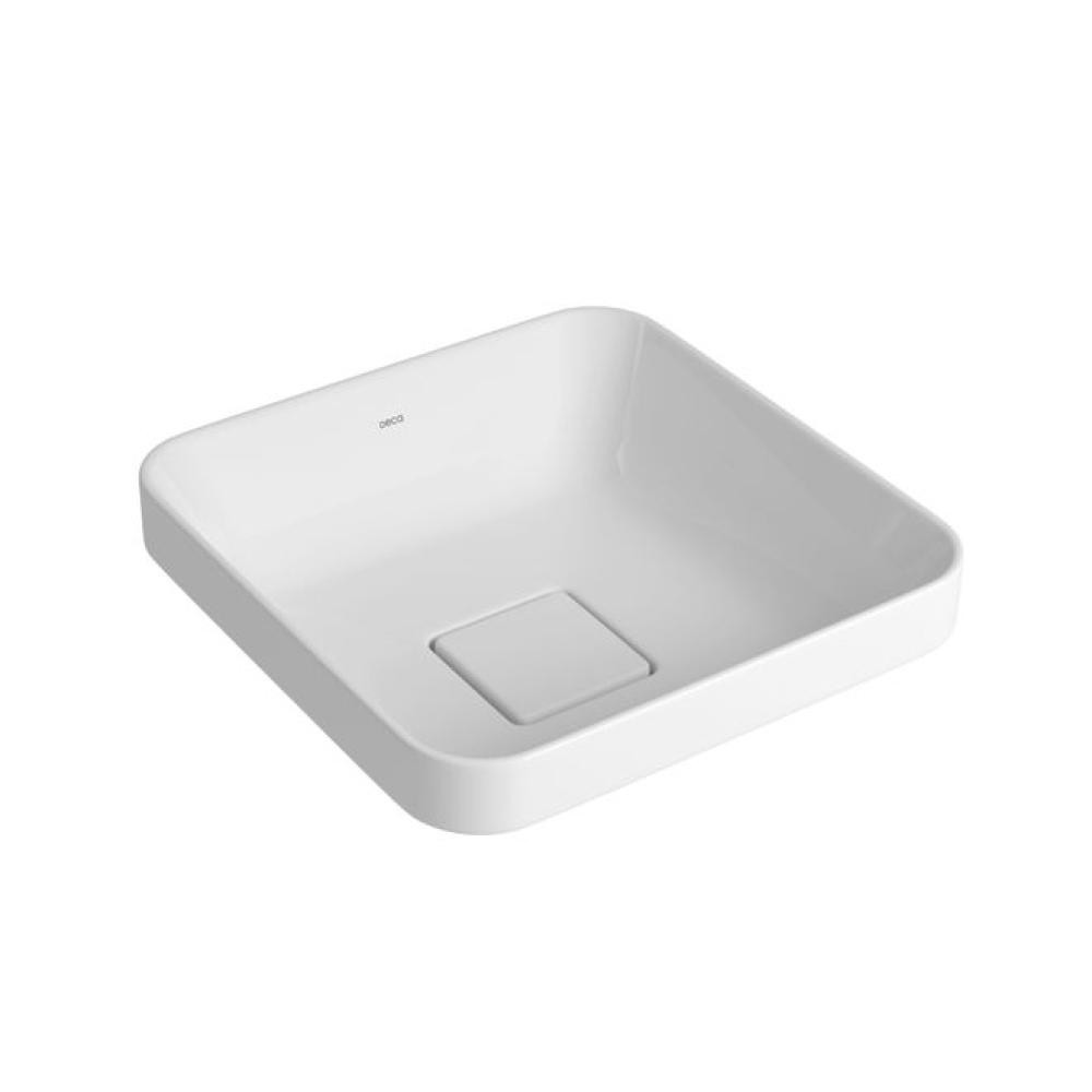 Cuba Sobrepor Quadrada Branco Deca 30cm - Home & Living