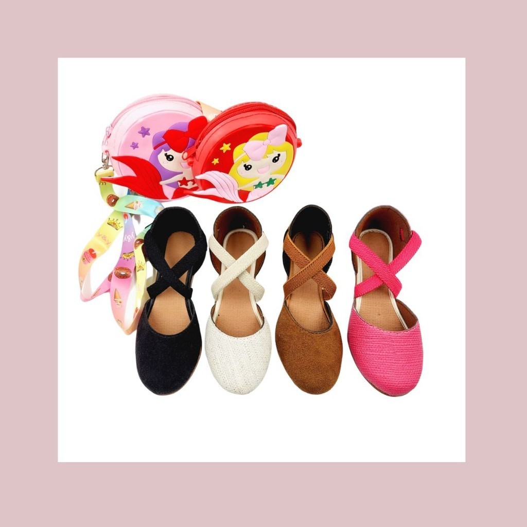 SANDÁLIA INFANTIL SALOMÉ Menina Sapatilha Feminina Kids