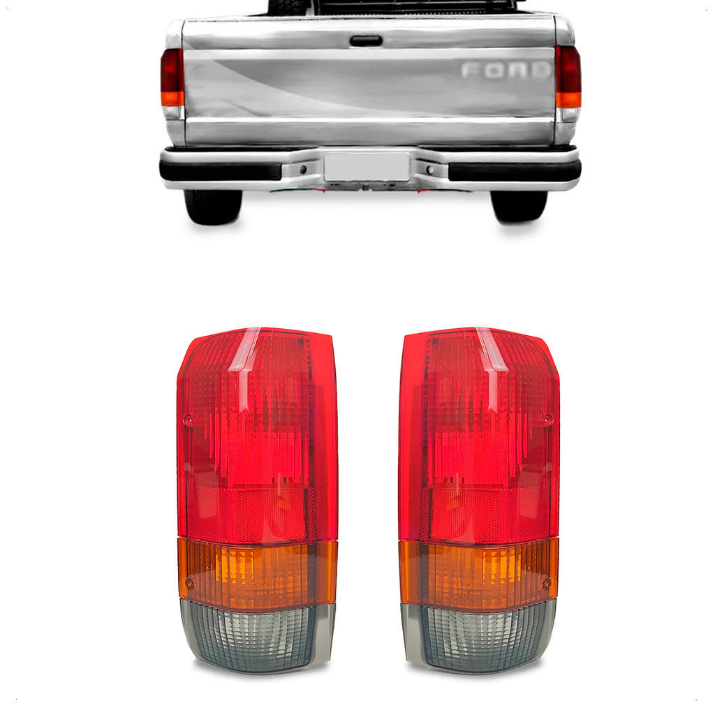 Lanterna Traseira Ford F1000 1994 1995 1996 1997 1998 1999 Fume em Oferta na Shopee