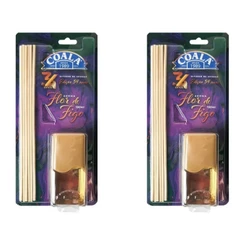 Kit 2 Coala Difusor de Aromas e Ambientes Flor de Figo 100ML - Com Varetas - Perfumado