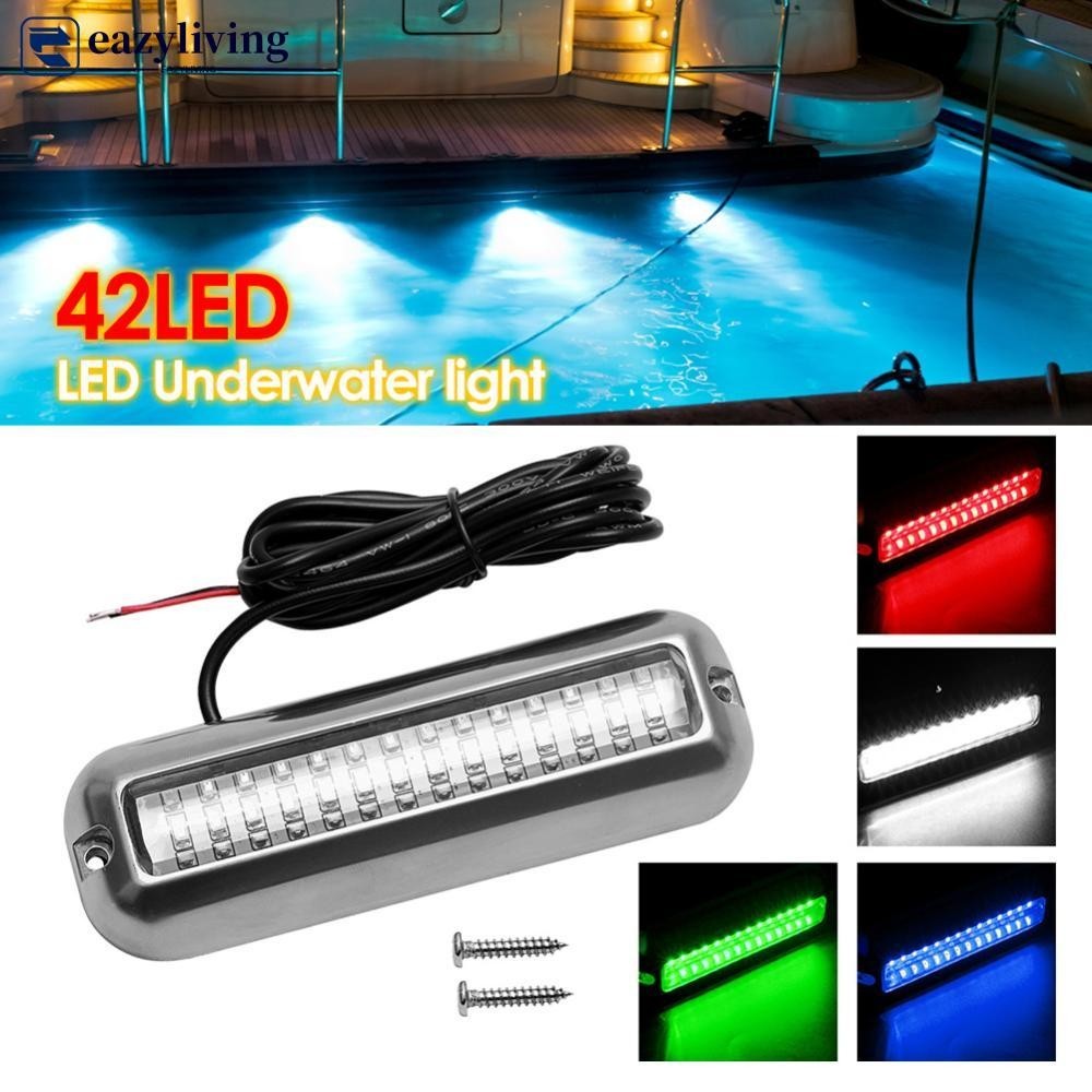 EAZYLIVING 1Pc 27/42 Luz LED De Navegação Subaquática Para Barco De Embarcação De Ancoragem Marítima Acessórios De Sinalização À Vela C8N5