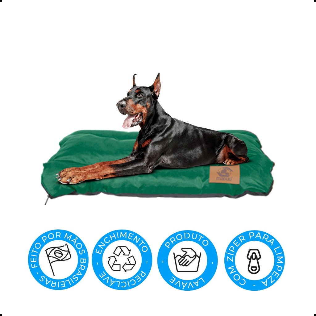 Caminha Para Cachorro Cama Pet Fun Lavável Chumbo Tamanho GG 90X60CM - Pitbull, Labrador, Golden!!