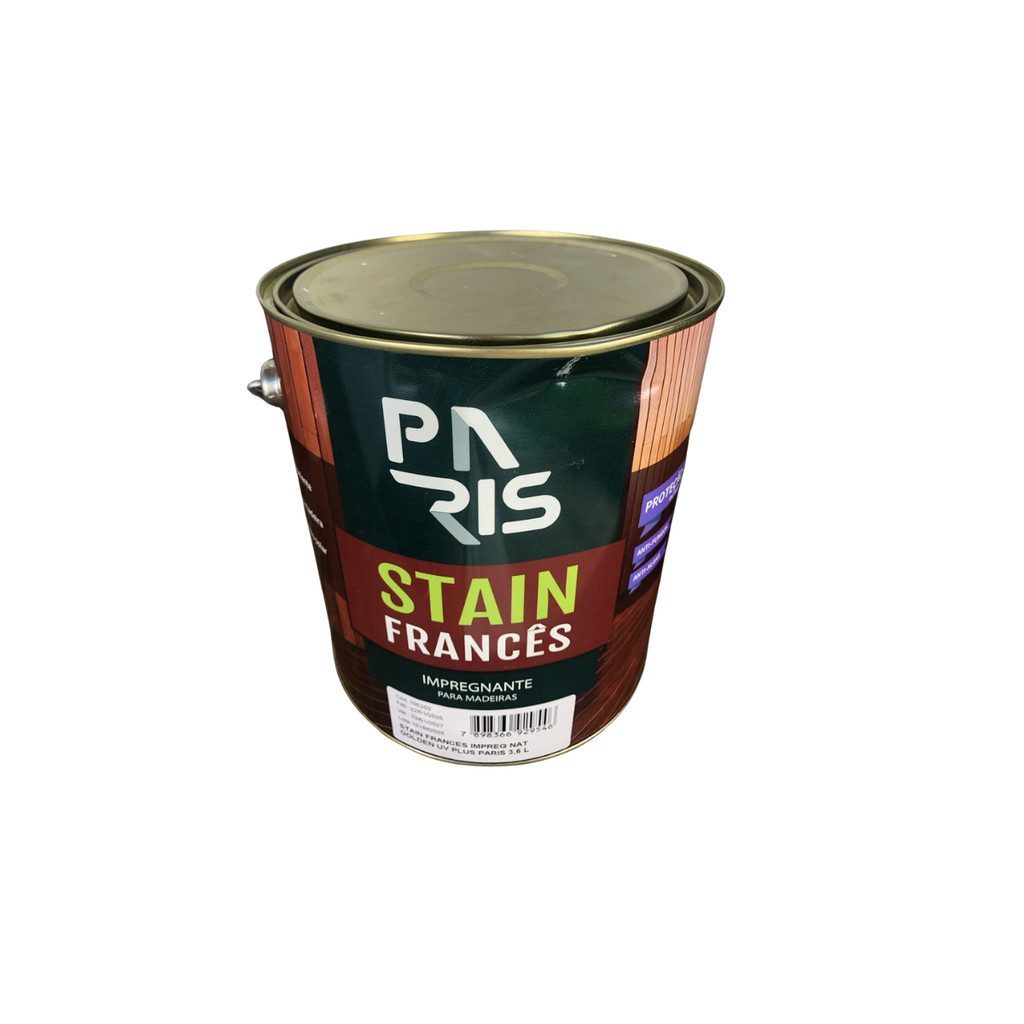 Stain Impregnante  Nat Golden UV PLUS Paris 3,6 L