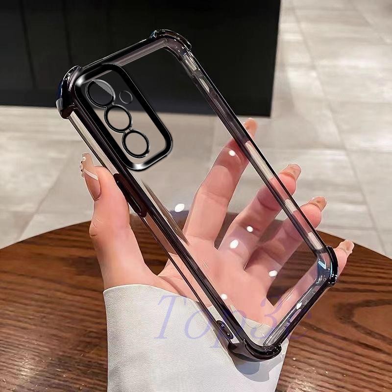 Capinha Samsung A15 5G/A55/A25/A05S/A35 5G De Telefone Transparente anti-Queda De Quatro Cantos SJDK