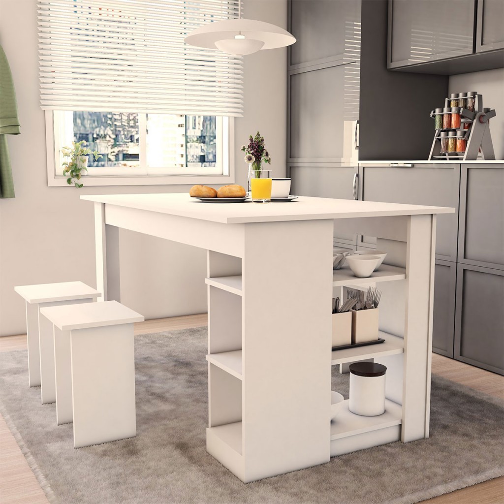 Mesa de Jantar 4 Lugares Harmonia - Home & Living