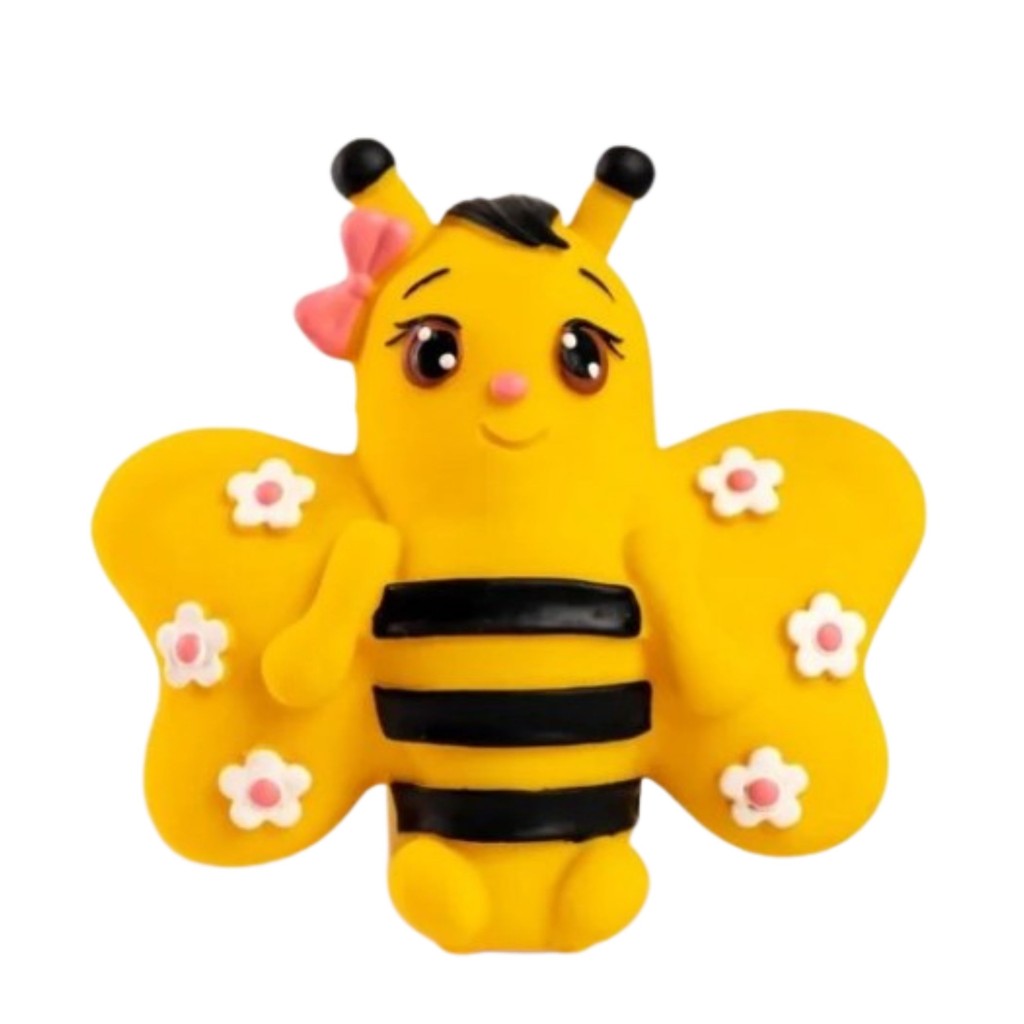 Brinquedo Mordedor Infantil Em Látex Abelhinha - Tex Toy