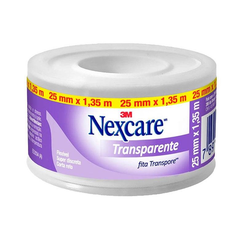 Fita Transparente Nexcare  25mm x 1,35m em Oferta na Shopee