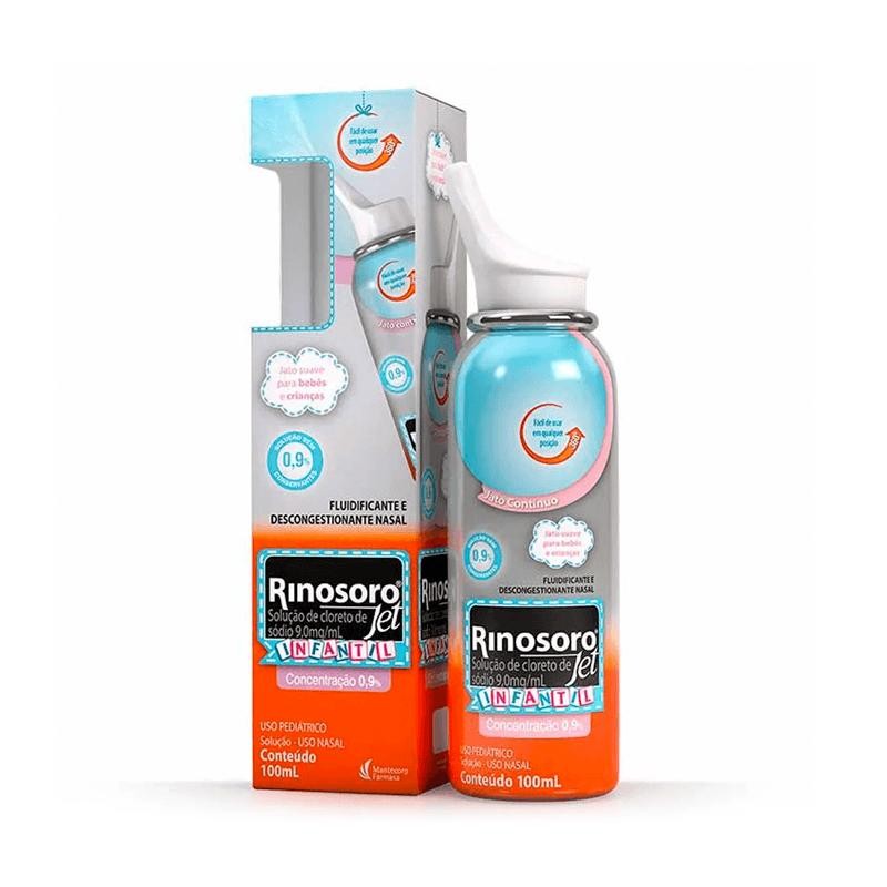 Rinosoro Jet Infantil 0,9% 100ml em Oferta na Shopee