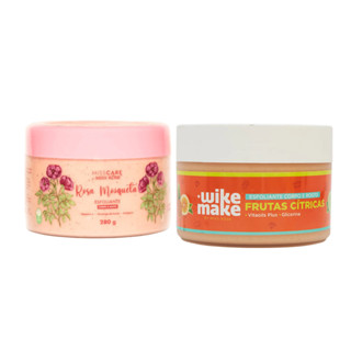 Esfoliante Corpo E Rosto Rosa Mosqueta Renovação Celular Ação Clareadora Skin Care 250g em Oferta na Shopee