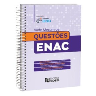 Decorando a Lei Seca - Vade Mecum de Questões - ENAC em Oferta na Shopee