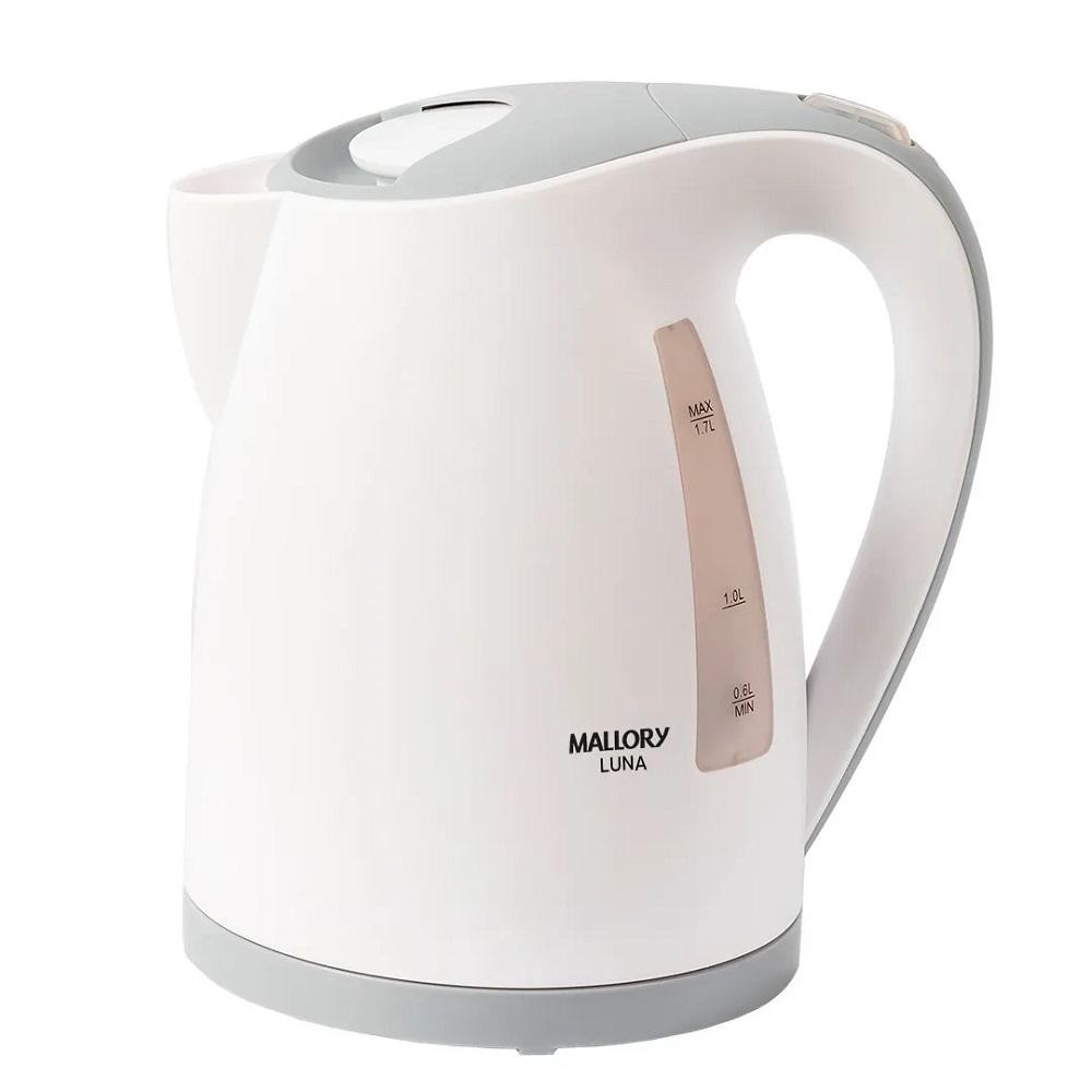 Chaleira Elétrica Mallory 1,7 Litros Luna Branco - 220V - Home Appliances