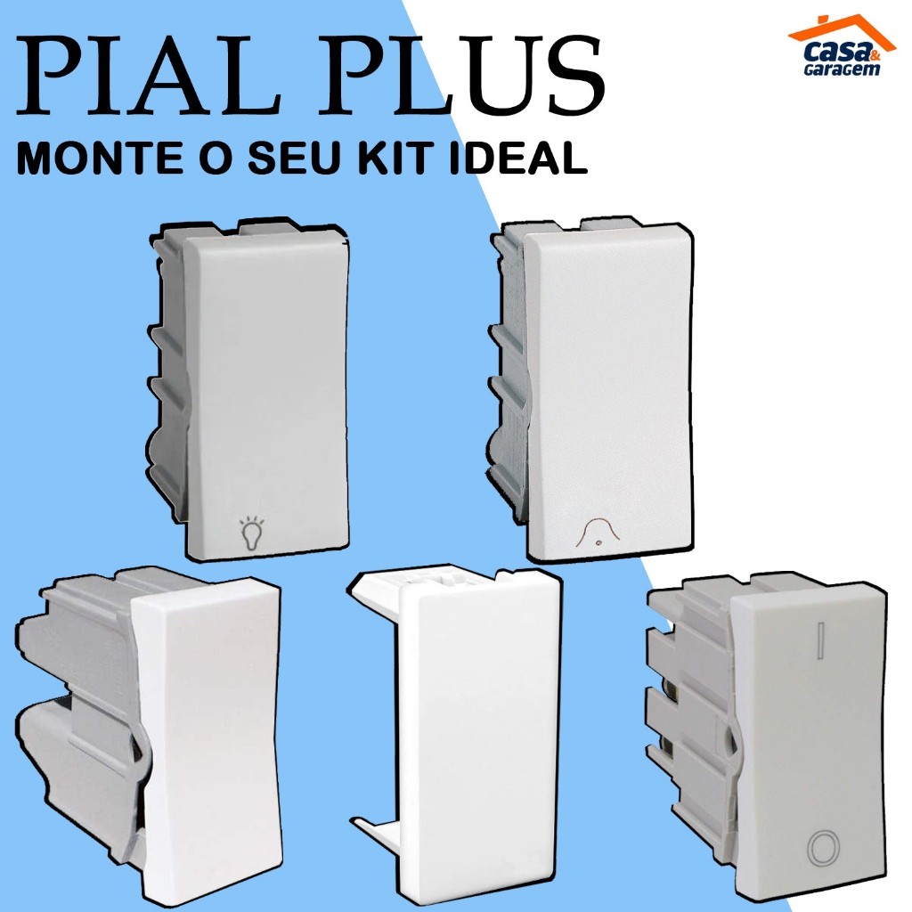 Monte seu Kit Ideal de Módulos - Pial Plus em Oferta na Shopee