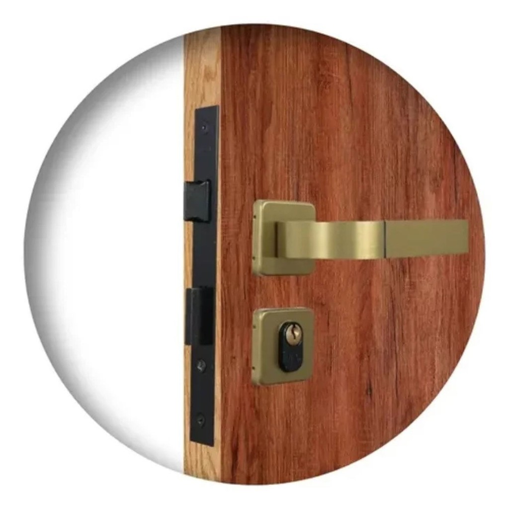 Fechadura Externa Roseta 40mm MGM Módena em Oferta na Shopee