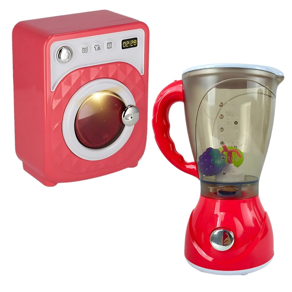 Brinquedo Infantil Eletrodomésticos Com Luz e Som - Castela Brasil