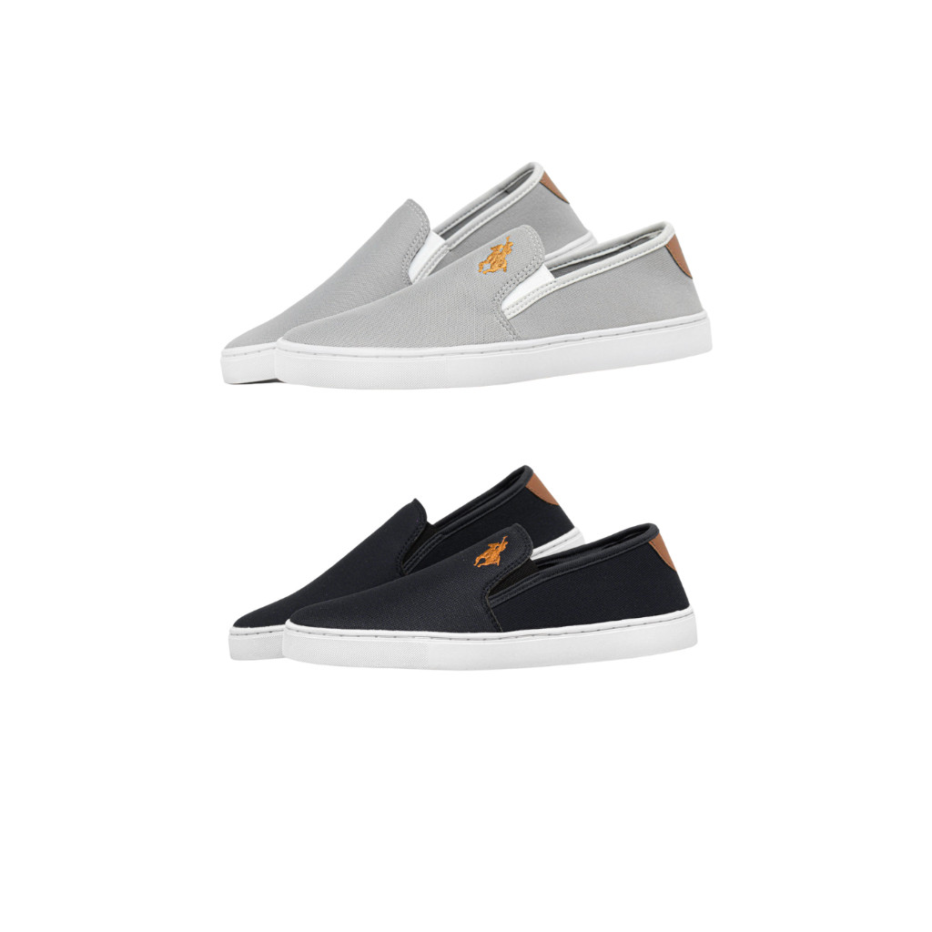 Kit 2 Pares Iate Slip On Polo Bordado Estiloso Na Moda Toda Ocasião