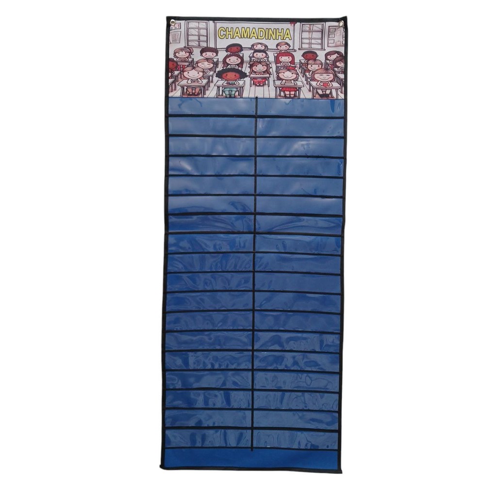 PAINEL CHAMADINHA AZUL ROYAL - 36 NOMES em Oferta na Shopee