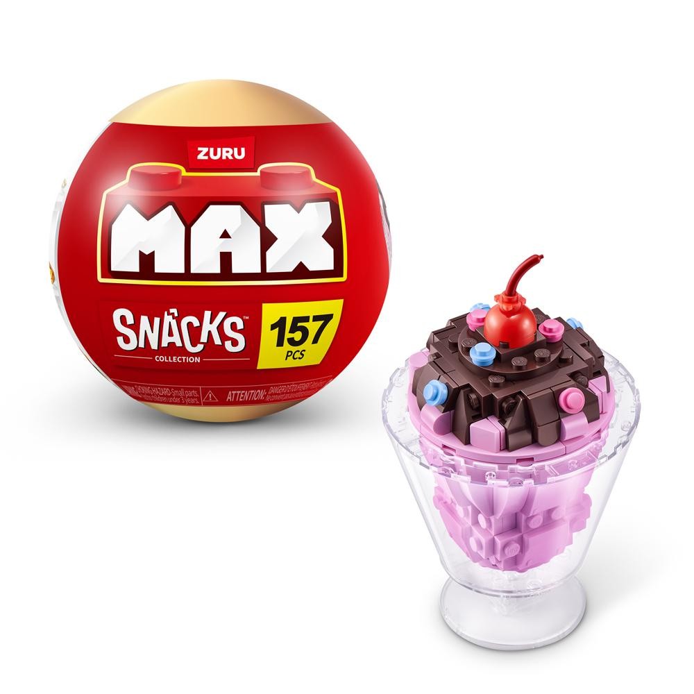 Blocos de Montar Max Premium Snacks - Sorvete 157 pçs em Oferta na Shopee