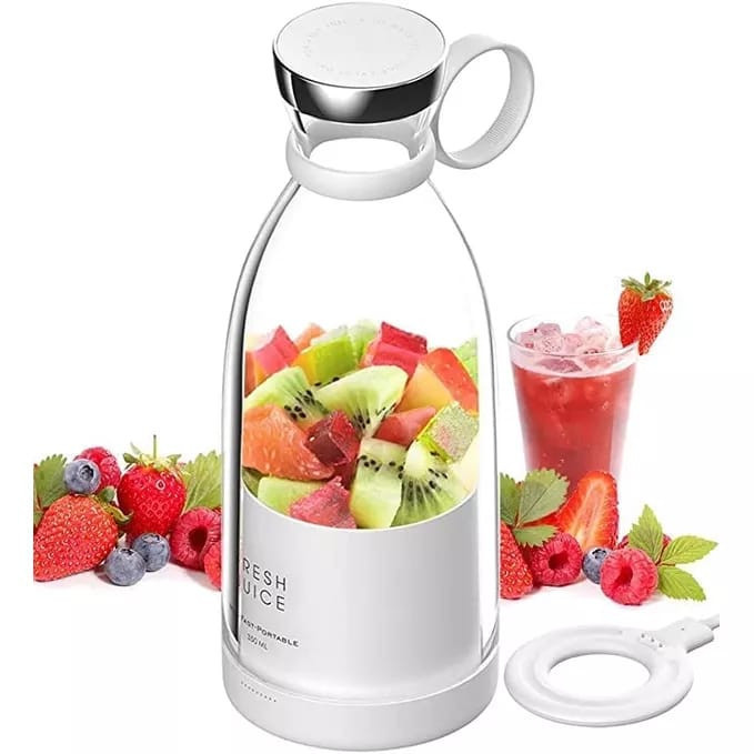 Garrafa Mini Liquidificador Elétrico Portátil Recarregável
