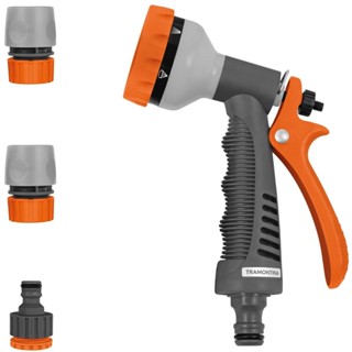 Conjunto 4 Pçs Pistola Esguicho Bico de Mangueira para Jardim Regulável Tramontina em Oferta na Shopee