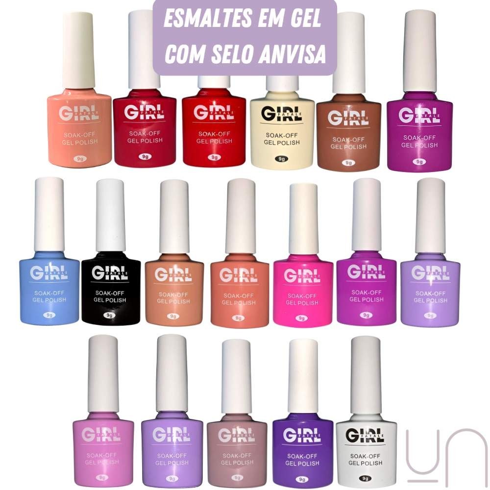 Esmalte em Gel Girl Fatale Nova Colecao ANVISA