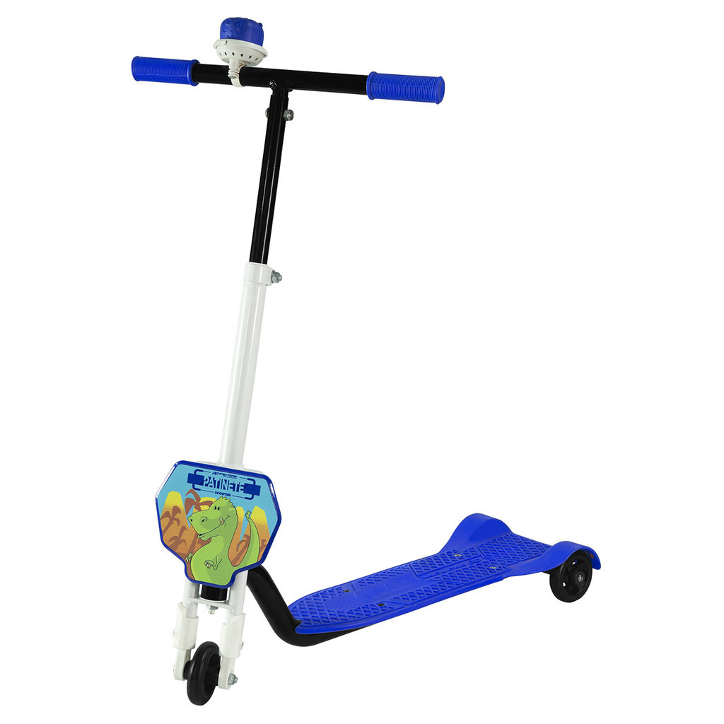 Patinete Infantil Scooter Pro Tork Menina Menino Criança Kids Guidão Regulagem Buzina Ar Rodas Nylon