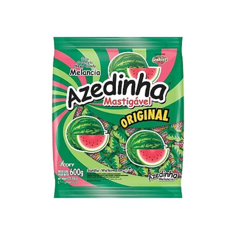 Bala Mastigável Icekiss Azedinha Melancia Cory 500g