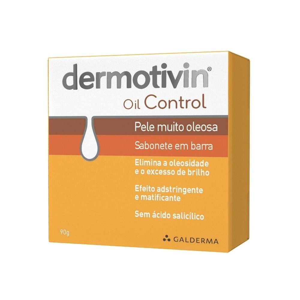Sabonete em Barra Dermotivin Oil Control 90g - Beauty