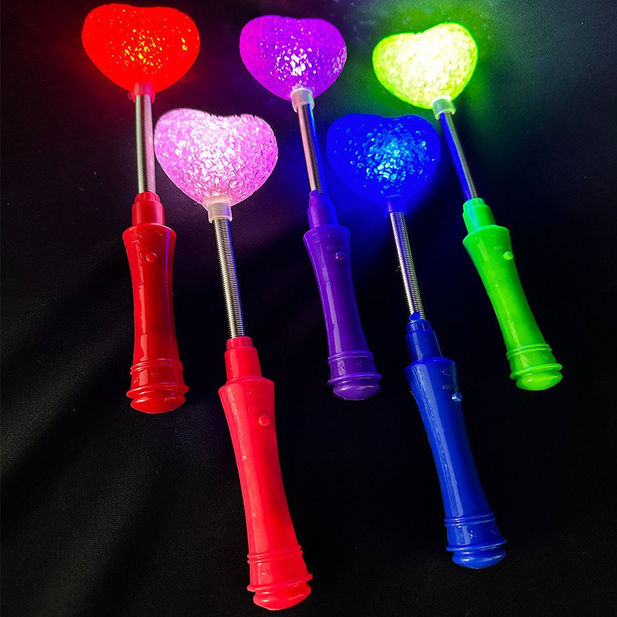 Kit Com 5 Bastão com Luz Led Para  Eventos Festas  / Envio aleatório em Oferta na Shopee