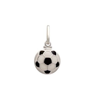 Pingente bola de futebol prata 925 em Oferta na Shopee