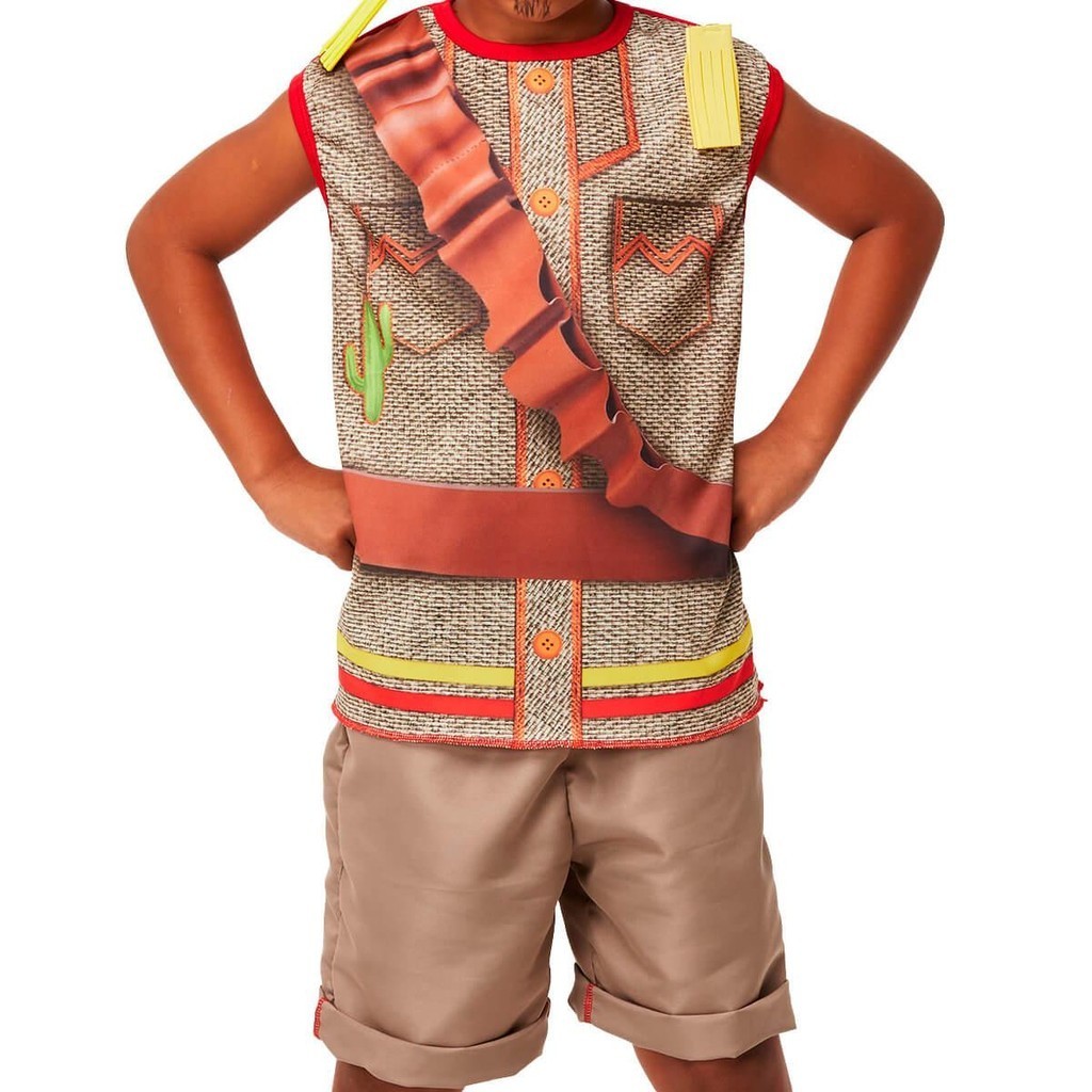 Roupa Cangaceiro Infantil Roupa de Festa Junina Infantil Menino Fantasia Dança Escola Quadrilha Quermesse