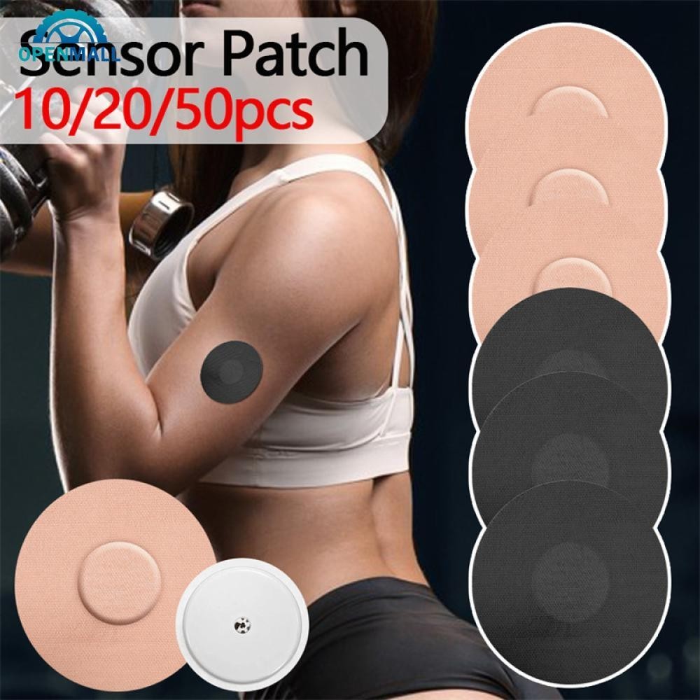 OPENMALL 10/20/50PCS Adesivo À Prova D'água CGM Para Dexcom G6 E Freestyle Libre Sports Pré-Corte De Papel Trás Patch Sensor Fixo G5M6