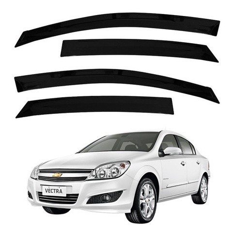 Defletor Calha de Chuva Vectra Sedan 2006 a 2011 4 Portas Ecoflex