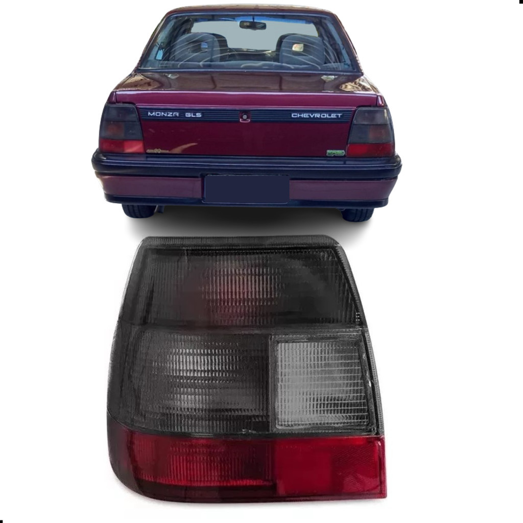 Lanterna Traseira Monza 91 92 93 94 95 96 Fumê Tubarão LE