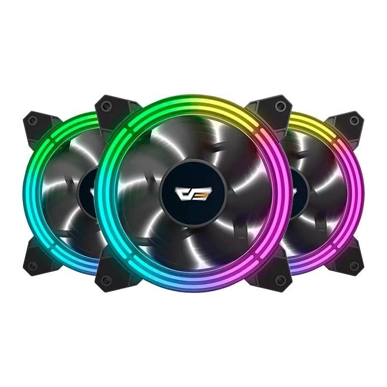 Kit Ventoinhas Aigo DarkFlash CF11-PRO-3IN1-ARGB 3x120mm