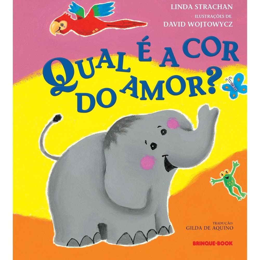 Qual é a cor do amor? - Brinque-Book em Oferta na Shopee