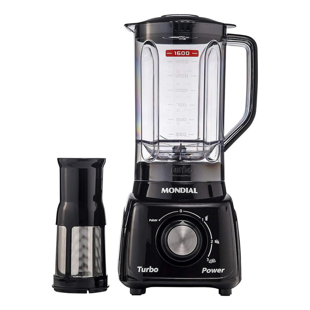 Liquidificador Turbo Power, Mondial, Pt 550w 110v - L-99 Fb