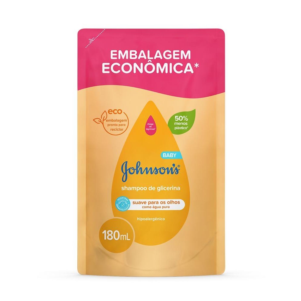 Shampoo Johnson's Baby Gold 180ml - Beauty