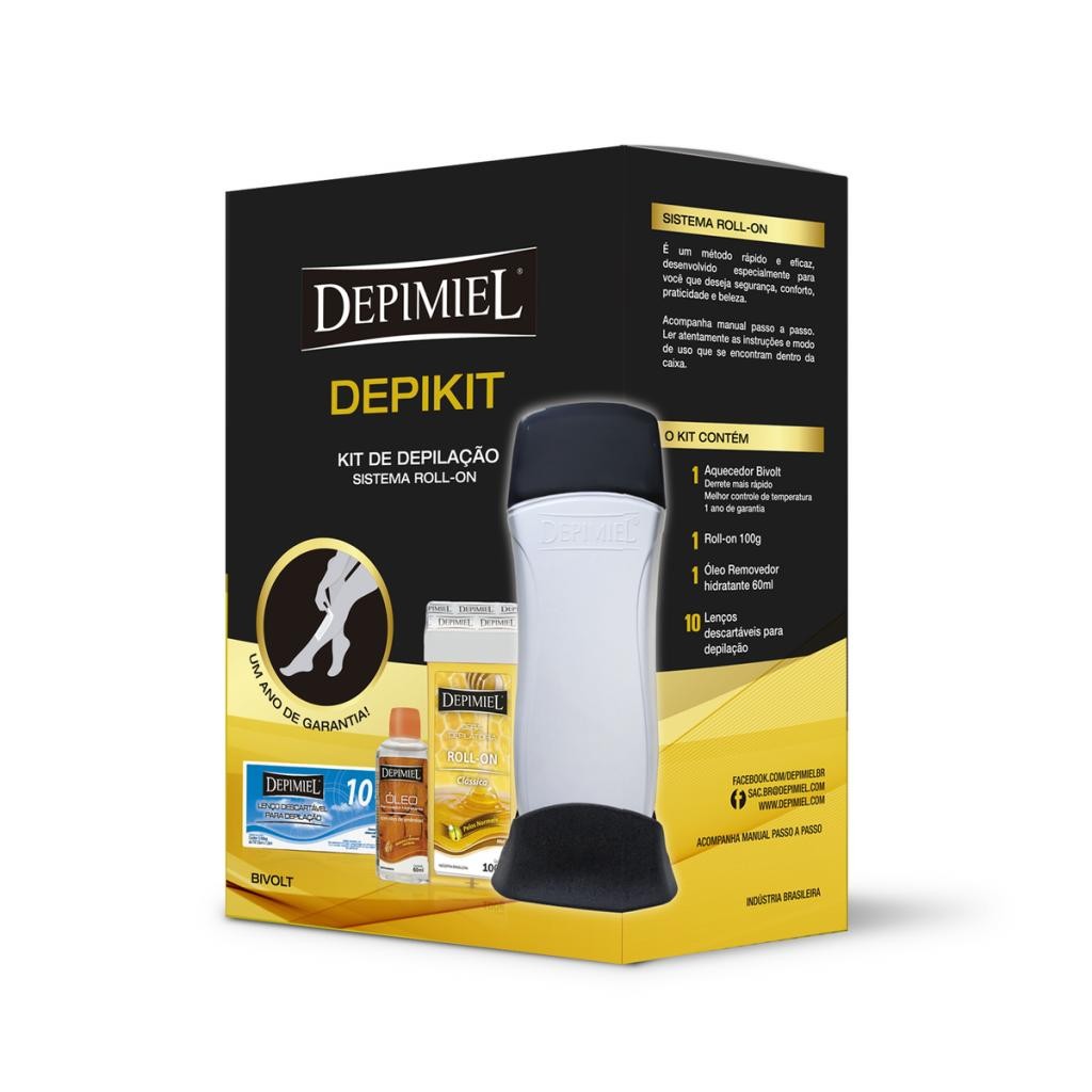 Kit Depimiel Depikit para Roll-on Bivol Cabo Fixo