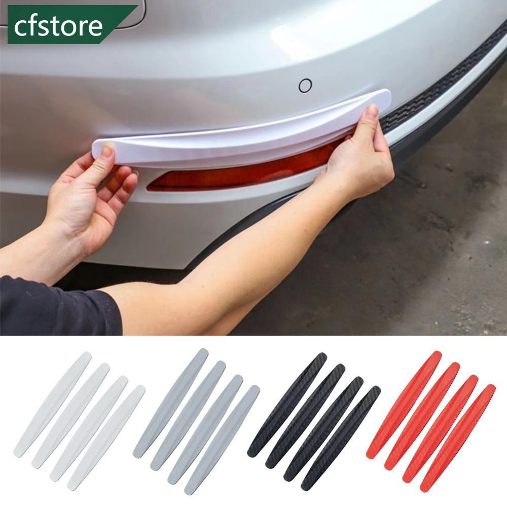 CFSTORE 4 Pçs Tiras Anti-Colisão Do Pára-Choques Carro Porta Corpo Scratch De Fita Protetora Automotiva Guarda Adesivos 