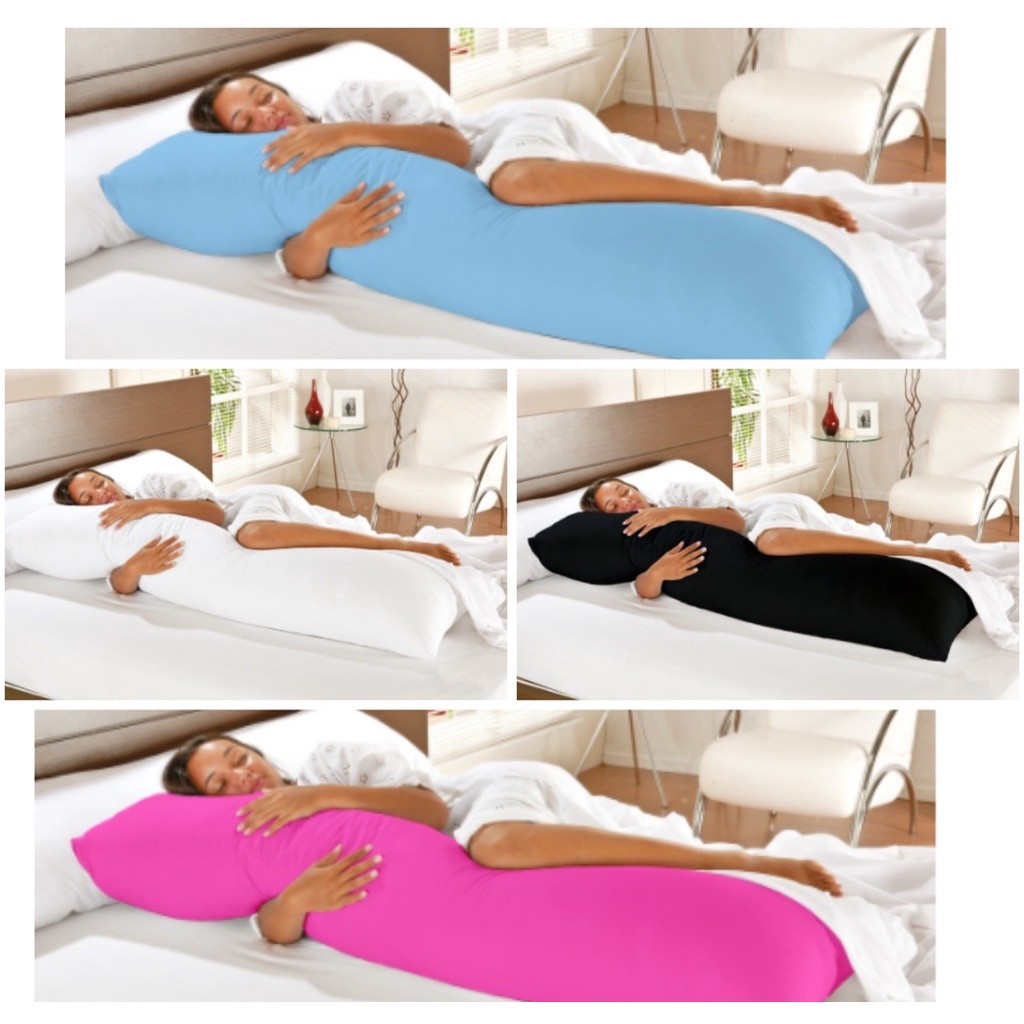 kit Travesseiro de corpo xuxão 1.40x45cm + Fronha com zíper Oferta