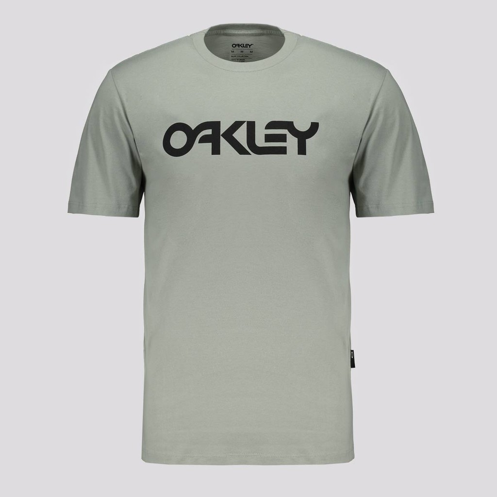 Camiseta Oakley Mark II SS Cinza Claro em Oferta na Shopee
