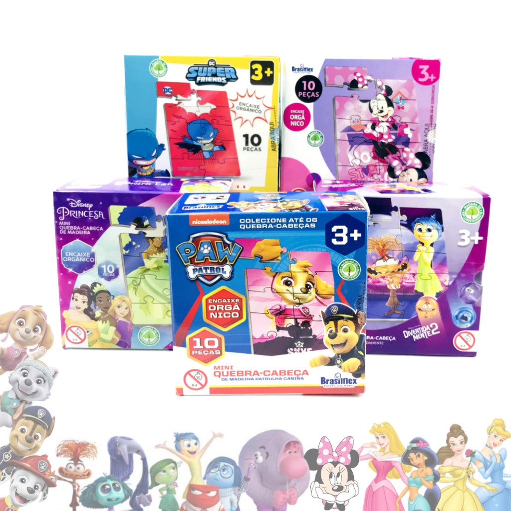 Quebra Cabeça da Minnie: Onde Comprar | BuscaProdutos