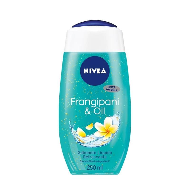Sabonete Líquido Nivea Frangipani & Oil 250ml em Oferta na Shopee