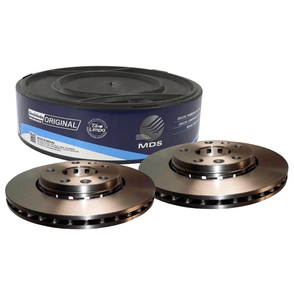 Par Disco Freio Renault Captur Duster Fluence 2.0 Dianteiro em Oferta na Shopee