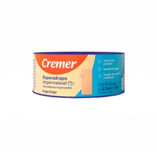Esparadrapo Cremer Bege 2,5cm X 3m em Oferta na Shopee